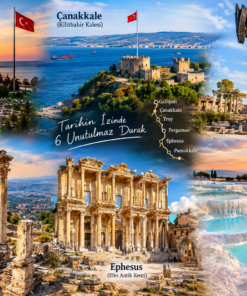 Visit Gallipoli, Çanakkale, Troy, Pergamon, Ephesus and Pamukkale